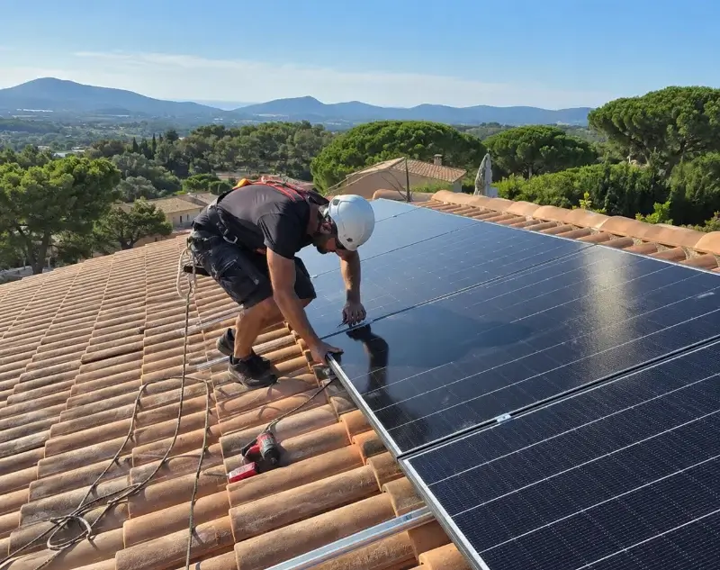Installateur panneaux solaires Bollène — pose photovoltaïque sur toiture