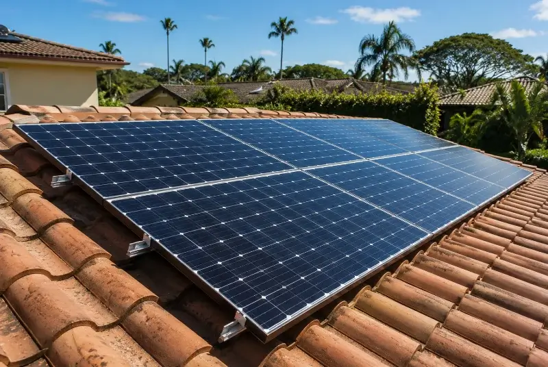 Installation de panneaux solaires à Bollène